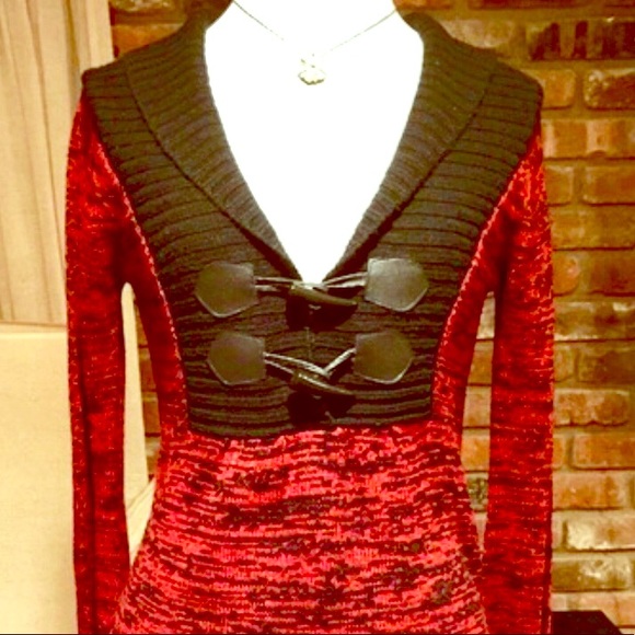 Red Sweater /Sweaterdress - Picture 1 of 5